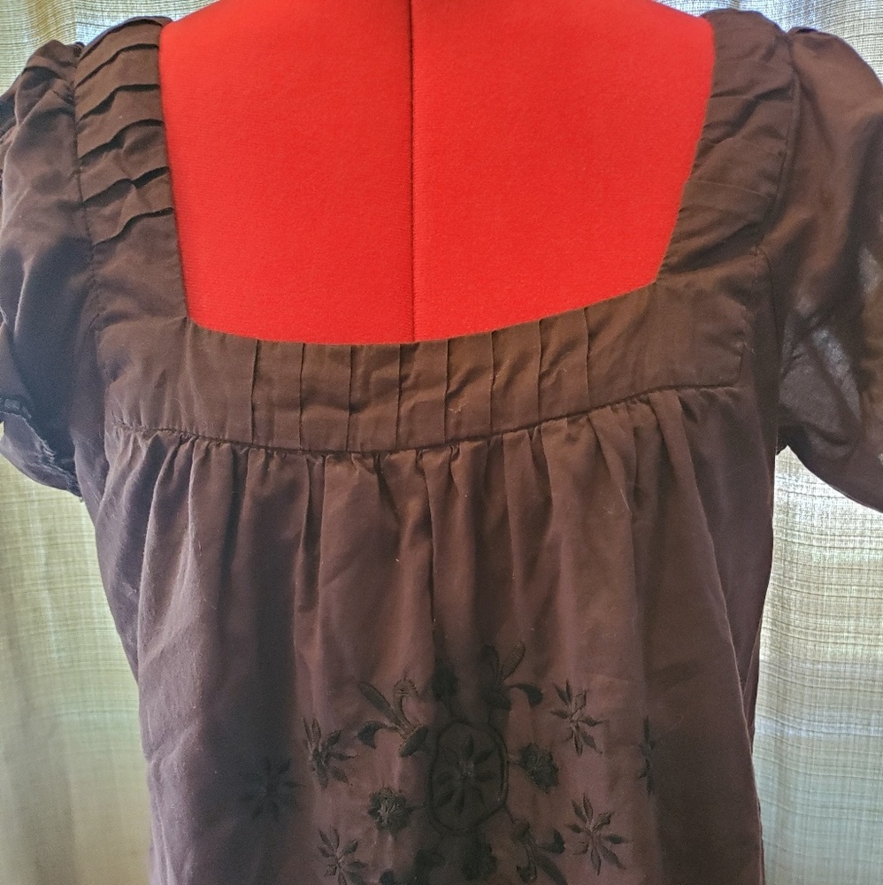 Brown light dress